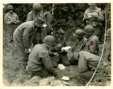 SC 190508-S - Mail call for engineers of the 1st Infantry …