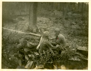 Men of the 2d Platoon, Company D, 39th Infantry Regiment, … photo