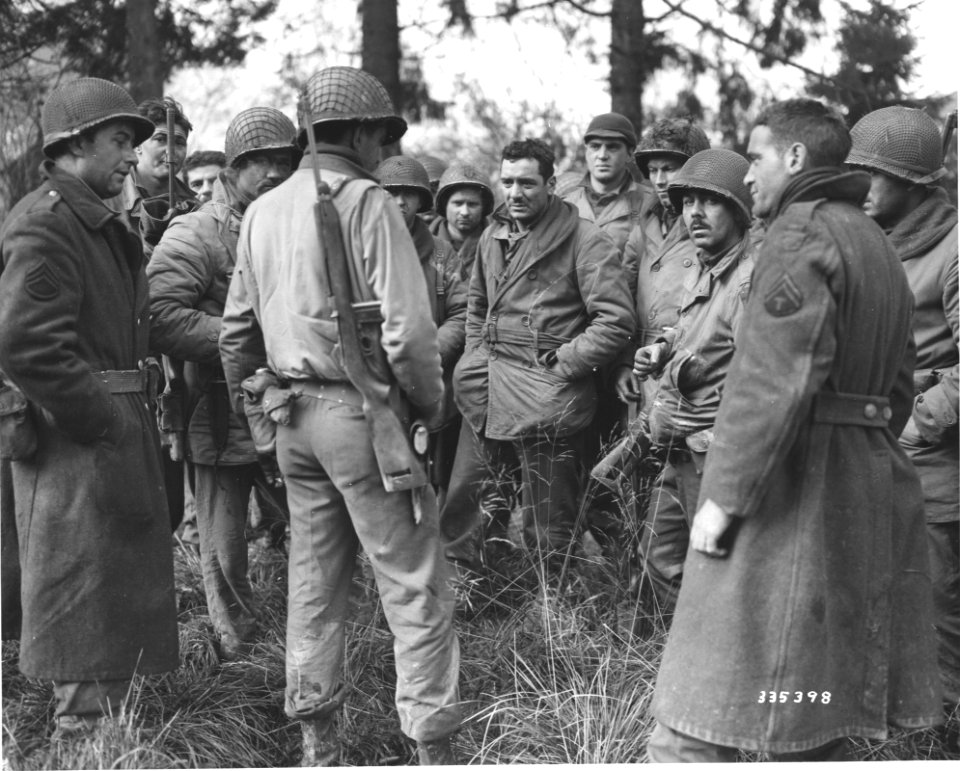SC 335398 - These American soldiers from the 28th Division…