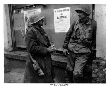 SC 198304 - Weary infantrymen of the 110th Regt., 28th Div… photo