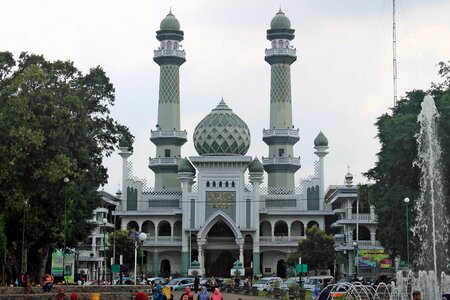 Islam great mosque building