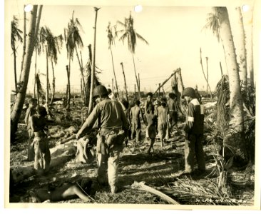 7th Infantry division soldiers directing local population … photo