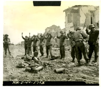 Trapped in Cisterna by advancing 3rd Division infantry, th… photo