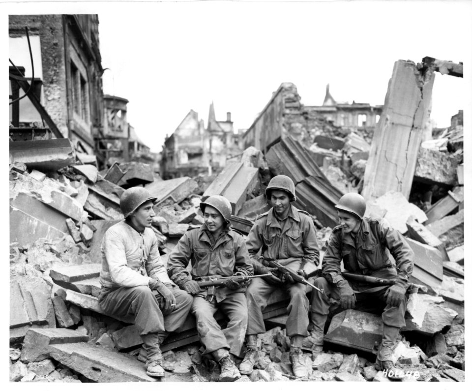 SC 401648 - Combat infantrymen of Company G, 415th Infantr…