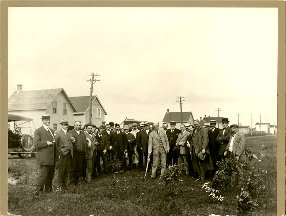 Turning of the Sod at Canadian Car & Foundry