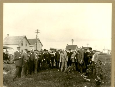 Turning of the Sod at Canadian Car & Foundry