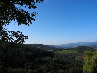 Alpine landscape alm
