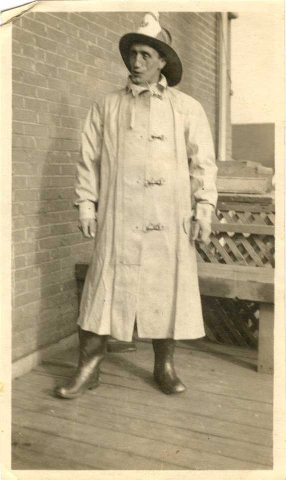 Firefighter in Protective Gear