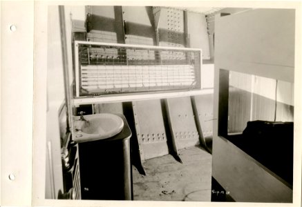 Warrant officers' quarters down aft
