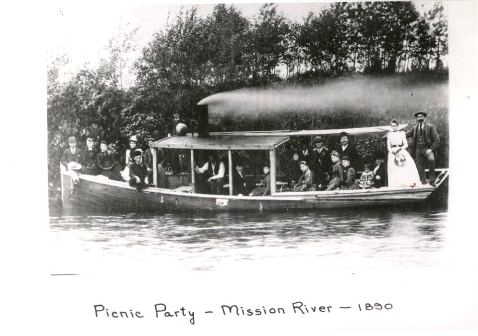 Picnic Party Mission River - 1890