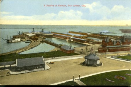 A Section of Harbour, Port Arthur