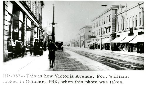Victoria Ave, 1912 photo