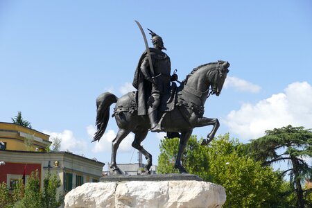 Albanian hero blue hero