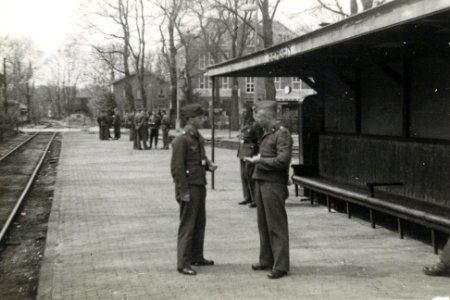 station Bergen 1941 photo