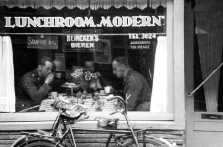 langestraat 96 lunchroom 1941 photo