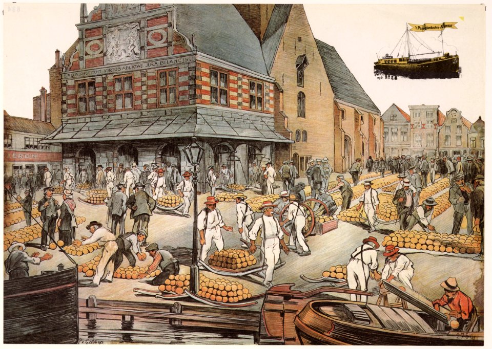 Kaasmarkt ca. 1935