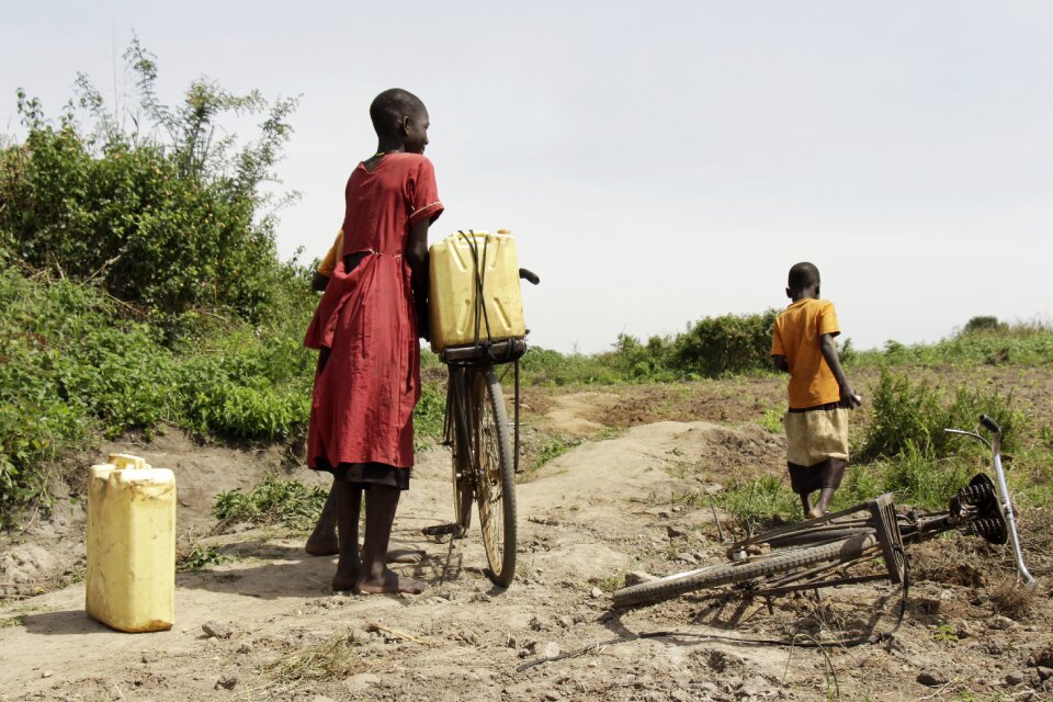 Kids of uganda kids rural