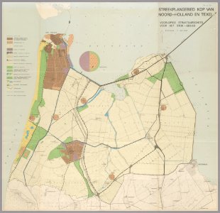 Streekplan Kop van Noord-Holland 1970 photo