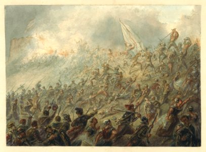 De bestorming, 18 September