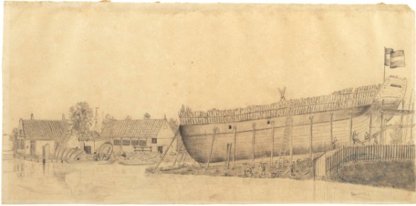 Scheepstimmerwerf van J. Bagge