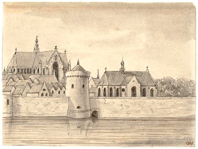 Gezicht op Alkmaar