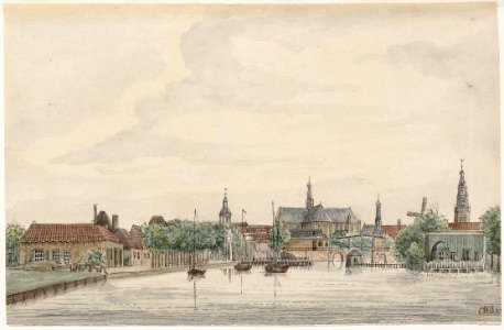 Gezicht op Alkmaar