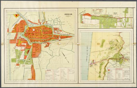 Alkmaar, Bergen (aan Zee) en Heiloo 1910