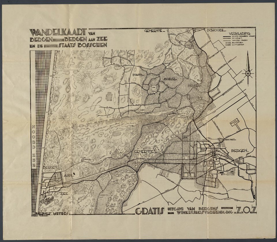 Bergen en omgeving 1930