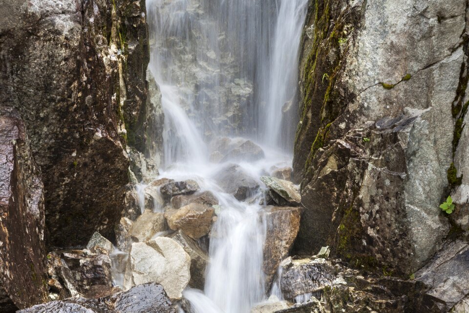 Waterfall waters nature