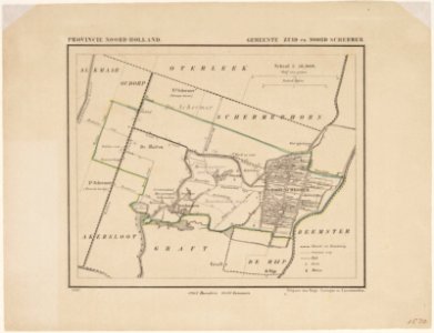 Zuid- en Noord-Schermer 1867