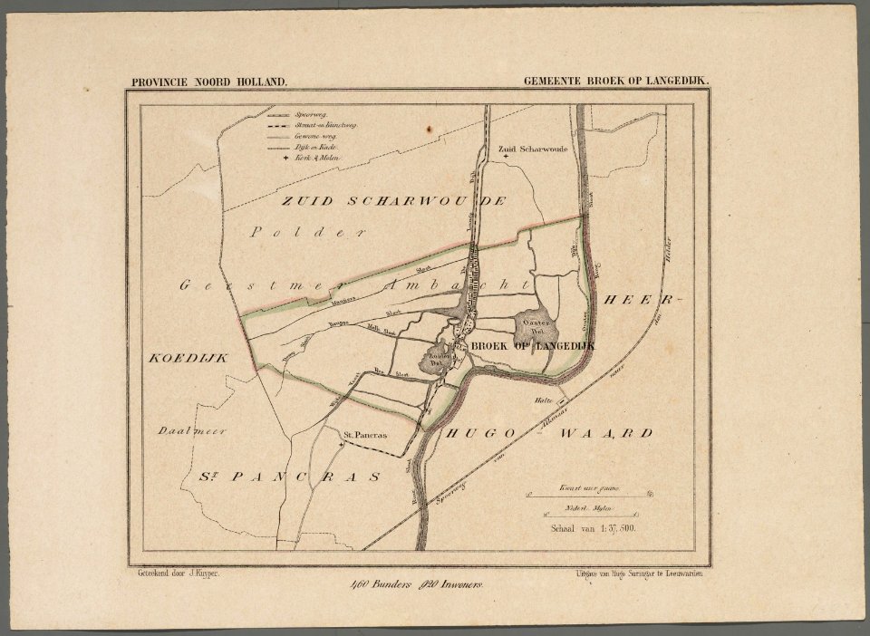 Broek op Langedijk 1867