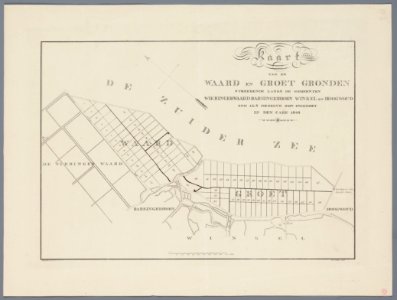 Waard- en Groetpolder 1844