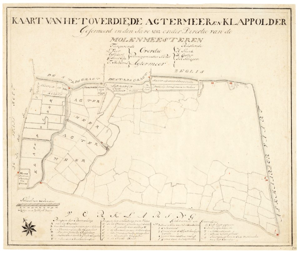 Overdie en Achtermeer 1812