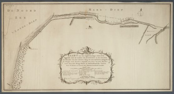 Zeewering bij het Marsdiep 1774