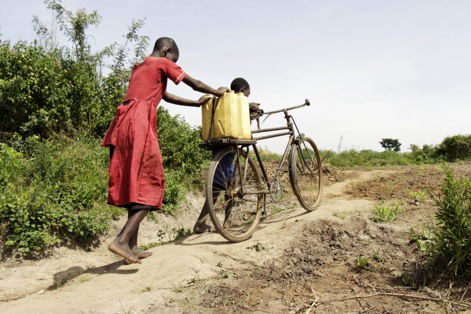 Kids of uganda kids rural