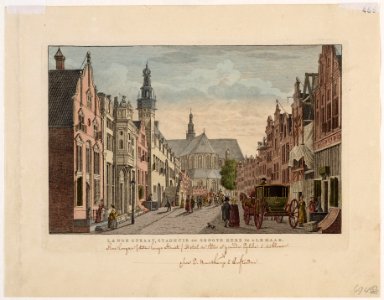 Langestraat ca1800 photo