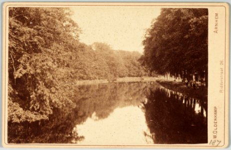 Nieuwlandersingel ca. 1886
