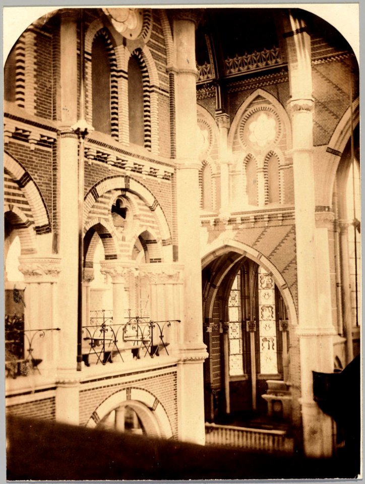 Interieur Dominicuskerk 1866