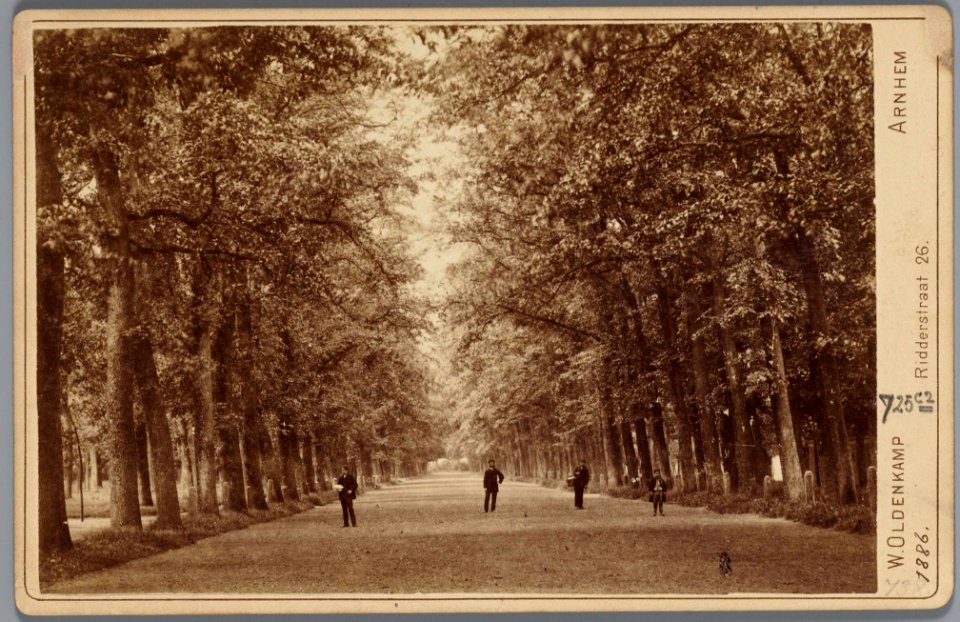 Harddraverslaan 1886