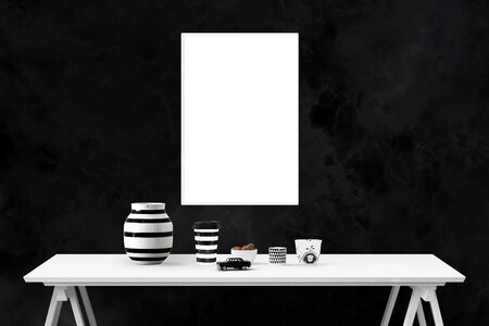 Mock frame template