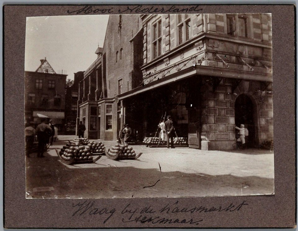 Kaasmarkt ca1900 (3)