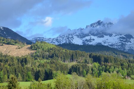 Mountain nature landscape photo