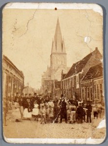 Breedstraat ca1870 photo