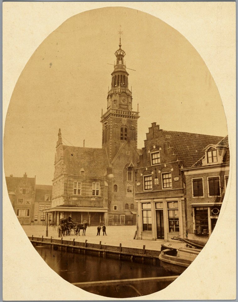 Waagtoren ca1865