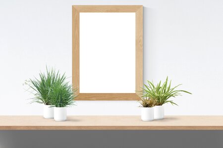 Mock frame template