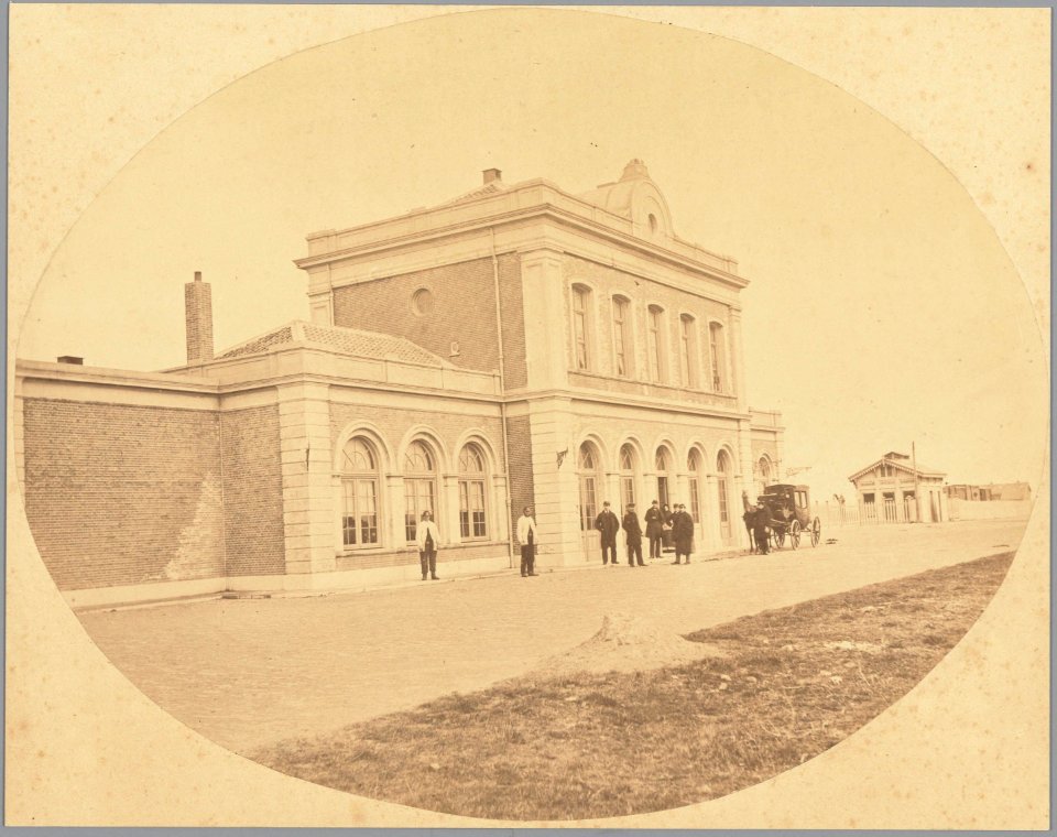 Station Alkmaar ca1870