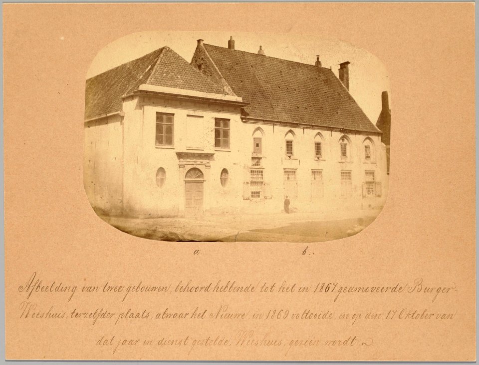 Burgerweeshuis ca1865