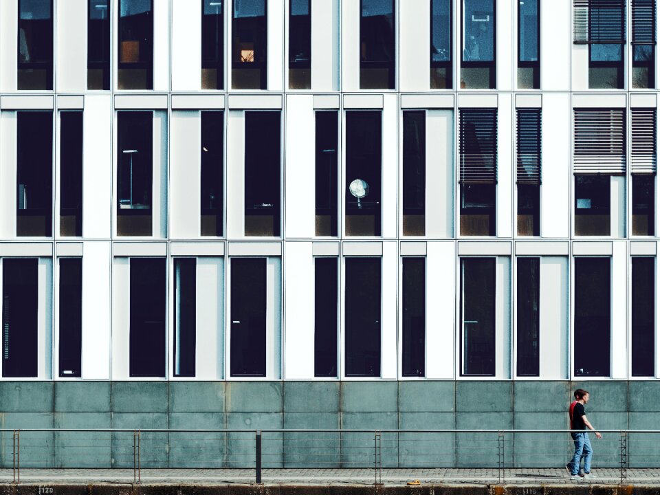 Facade people men