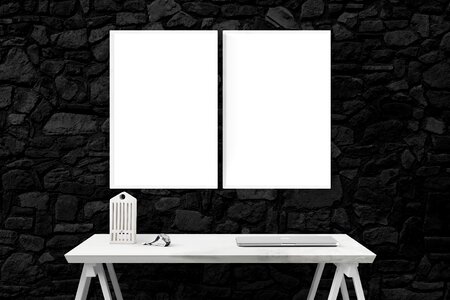 Mock frame template