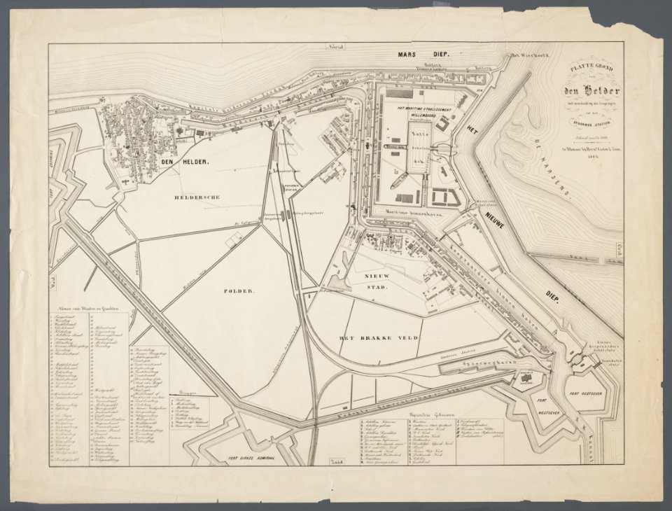 Plattegrond Den Helder